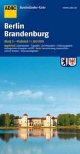 ADAC Bundesländerkarte Deutschland 05 Berlin, Brandenburg 1:300.000  9783826423178