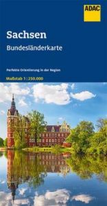 ADAC Bundesländerkarte Deutschland 09 Sachsen 1:250.000  9783826423338