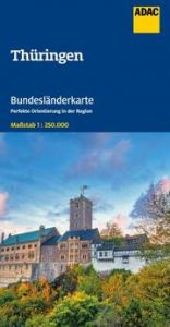 ADAC Bundesländerkarte Deutschland 08 Thüringen 1:250.000  9783826423673