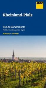 ADAC Bundesländerkarte Deutschland 10 Rheinland-Pfalz, Saarland 1:250.000  9783826423680