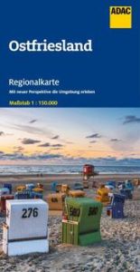 ADAC Regionalkarte 04 Ostfriesland 1:150.000  9783826423468