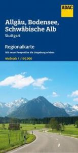 ADAC Regionalkarte 15 Allgäu, Bodensee, Schwäbische Alb 1:150.000  9783826422775