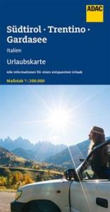 ADAC Urlaubskarte Italien Südtirol, Trentino, Gardasee 1:200 000  9783826406133