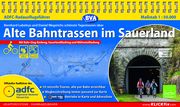 ADFC-Radausflugsführer Alte Bahntrassen im Sauerland 1:50.000 praktische Spiralbindung, reiß- und wetterfest, GPS-Tracks Download Lubeley, Bernhard/Wegerich, Daniel 9783969900369