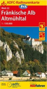 ADFC-Radtourenkarte 22 Fränkische Alb Altmühltal 1:150.000, reiß- und wetterfest, GPS-Tracks Download Allgemeiner Deutscher Fahrrad-Club e V (ADFC)/BVA Bielefelder Verlag G 9783870739010