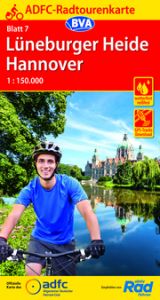 ADFC-Radtourenkarte 7 Lüneburger Heide/Hannover 1:150.000, reiß- und wetterfest, GPS-Tracks Download Allgemeiner Deutscher Fahrrad-Club e V (ADFC)/BVA BikeMedia GmbH 9783969900413