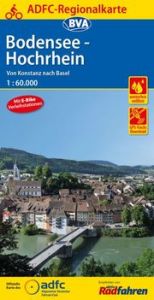 ADFC-Regionalkarte Bodensee-Hochrhein, 1:60.000, mit Tagestourenvorschlägen, reiß- und wetterfest, E-Bike-geeignet, GPS-Tracks Download Allgemeiner Deutscher Fahrrad-Club e V (ADFC)/BVA Bielefelder Verlag G 9783870737443