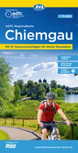 ADFC-Regionalkarte Chiemgau 1:75.000, mit Tagestourenvorschlägen, reiß- und wetterfest, E-Bike-geeignet, GPS-Tracks Download Allgemeiner Deutscher Fahrrad-Club e V (ADFC)/BVA BikeMedia GmbH 9783969902387