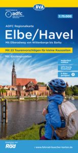 ADFC-Regionalkarte Elbe/Havel, 1:75.000, mit Tagestourenvorschlägen, mit Knotenpunkten, reiß- und wetterfest, E-Bike-geeignet, GPS-Tracks Download Allgemeiner Deutscher Fahrrad-Club e V (ADFC)/BVA BikeMedia GmbH 9783969902202