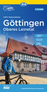 ADFC-Regionalkarte Göttingen Oberes Leinetal, 1:75.000, mit Tagestourenvorschlägen, reiß- und wetterfest, E-Bike-geeignet, GPS-Tracks Download Allgemeiner Deutscher Fahrrad-Club e V (ADFC)/BVA BikeMedia GmbH 9783969900604