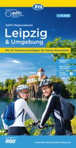 ADFC-Regionalkarte Leipzig und Umgebung, 1:75.000, mit Tagestourenvorschlägen, reiß- und wetterfest, E-Bike-geeignet, GPS-Tracks Download Allgemeiner Deutscher Fahrrad-Club e V (ADFC)/BVA BikeMedia 9783969901939