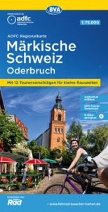 ADFC-Regionalkarte Märkische Schweiz Oderbruch, 1:75.000, mit Tagestourenvorschlägen, reiß- und wetterfest, E-Bike-geeignet, GPS-Tracks Download Allgemeiner Deutscher Fahrrad-Club e V (ADFC)/BVA BikeMedia GmbH 9783969901144