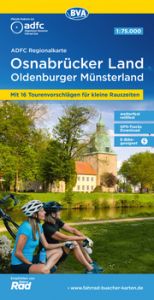 ADFC-Regionalkarte Osnabrücker Land/Oldenburger Münsterland, 1:75.000, mit Tagestourenvorschlägen, reiß- und wetterfest, E-Bike-geeignet, mit Knotenpunkten, GPS-Tracks Download Allgemeiner Deutscher Fahrrad-Club e V (ADFC)/BVA BikeMedia GmbH 9783969902196