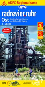 ADFC-Regionalkarte radrevier.ruhr Ost, 1:50.000, mit Tagestourenvorschlägen, reiß- und wetterfest, E-Bike-geeignet, GPS-Tracks Download Allgemeiner Deutscher Fahrrad-Club e V (ADFC)/BVA BikeMedia GmbH 9783969900444