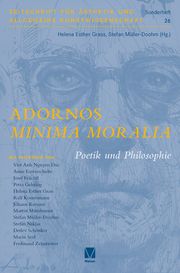 Adornos 'Minima Moralia' Helena Esther Grass/Stefan Müller-Doohm 9783787345205