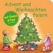 Advent und Weihnachten feiern mit Emma und Paul. Mini-Bilderbuch Lehner, Monika 9783769824353