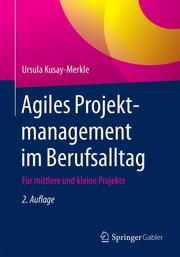 Agiles Projektmanagement im Berufsalltag Kusay-Merkle, Ursula 9783662628096