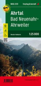 Ahrtal, Bad Neuenahr-Ahrweiler, Wander- und Radkarte 1:25.000 freytag & berndt 9783707920345