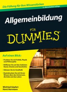 Allgemeinbildung für Dummies Göpfert, Winfried/Herrmann, Horst 9783527708246