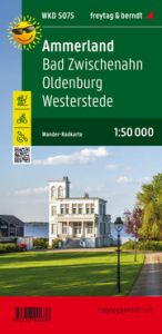 Ammerland, Bad Zwischenahn, Oldenburg, Westerstede, Wander + Radkarte 1:50.000 freytag & berndt 9783707920338