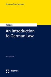 An Introduction to German Law Robbers, Gerhard 9783756000111