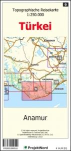 Anamur - Topographische Reisekarte 1:250.000 Türkei (Blatt 9) Mollenhauer, Jens Uwe 9783931099510