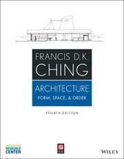 Architecture Ching, Francis D K 9781118745083