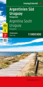 Argentinien Süd - Uruguay, Straßenkarte 1:1.800.000, freytag & berndt freytag & berndt 9783707923537