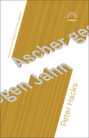 Ascher gegen Jahn Hacks, Peter 9783359025535