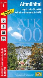 ATK100-9 Altmühltal Landesamt für Digitalisierung Breitband und Vermessung Bayern 9783899336955