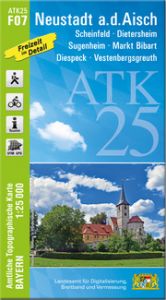 ATK25-F07 Neustadt a.d. Aisch Landesamt für Digitalisierung Breitband und Vermessung Bayern 9783899338270