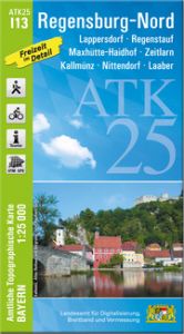 ATK25-I13 Regensburg-Nord Landesamt für Digitalisierung Breitband und Vermessung Bayern 9783987760235