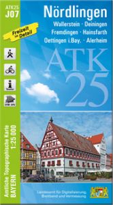 ATK25-J07 Nördlingen Landesamt für Digitalisierung Breitband und Vermessung Bayern 9783899339079