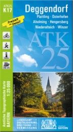 ATK25-K17 Deggendorf Landesamt für Digitalisierung Breitband und Vermessung Bayern 9783899336276