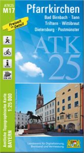 ATK25-M17 Pfarrkirchen Landesamt für Digitalisierung Breitband und Vermessung Bayern 9783987760532