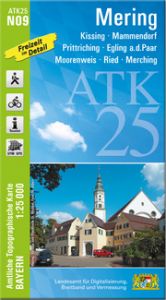 ATK25-N09 Mering Landesamt für Digitalisierung Breitband und Vermessung Bayern 9783899338638