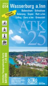 ATK25-O14 Wasserburg a.Inn Landesamt für Digitalisierung Breitband und Vermessung Bayern 9783899336641