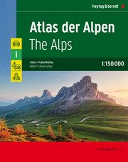 Atlas der Alpen, Autoatlas 1:150.000 Freytag-Berndt und Artaria KG 9783707918625
