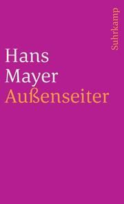 Außenseiter Mayer, Hans 9783518372364