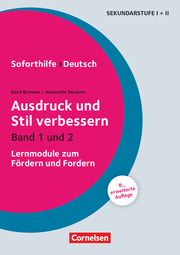 Ausdruck und Stil verbessern - Band 1 und 2 Brenner, Gerd/Deckers, Jeannette 9783589168941