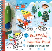 Ausmalen mit dem magischen Pinsel - Frohe Weihnachten Luthringer, Mélisande 9783401718477