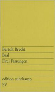 Baal Brecht, Bertolt 9783518101704