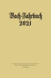 Bach-Jahrbuch 2021 Peter Wollny 9783374068647