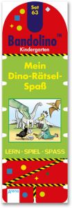 Bandolino Set 63 - Mein Dino-Rätsel-Spaß Barnhusen, Friederike 9783401713960