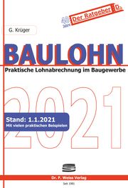 Baulohn 2021 Krüger, Günther 9783937015743