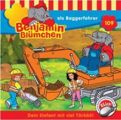 Benjamin Blümchen 109 als Baggerfahrer  4001504255091