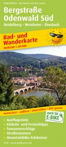 Bergstraße Odenwald Süd, Heidelberg - Weinheim - Eberbach  9783747307397