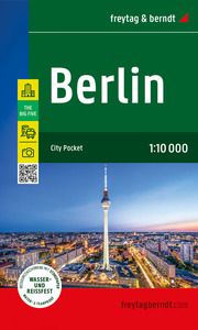 Berlin, Stadtplan 1:10.000, freytag & berndt freytag & berndt 9783707922325