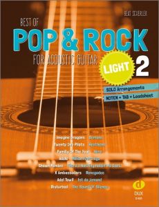 Best of Pop & Rock for Acoustic Guitar light 2 Scherler, Beat 9783868493184
