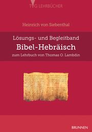 Bibel-Hebräisch Siebenthal, Heinrich von 9783765594632
